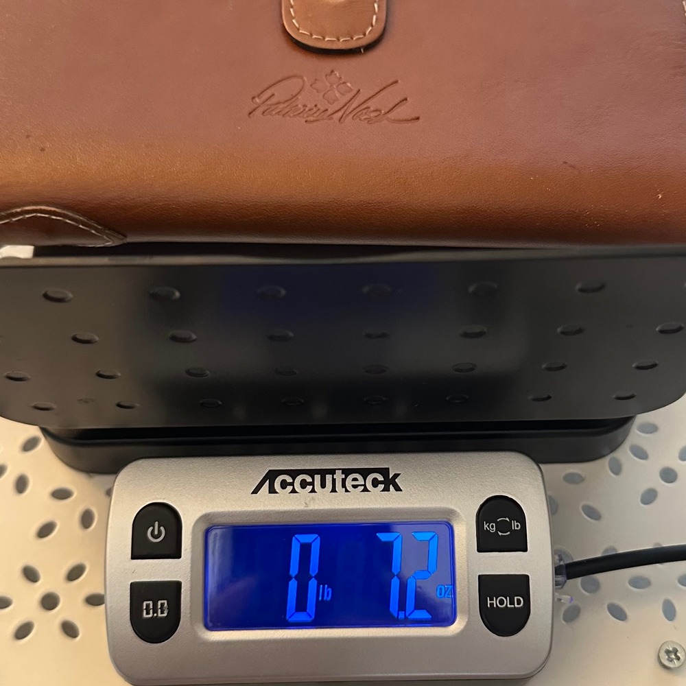 Patricia Nash Tan Brown Leather Bifold Wristlet Wallet Snap Closure Organizer - Picture 11 of 11